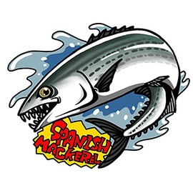 DIA SCALE Fishing Sticker (Sawara)