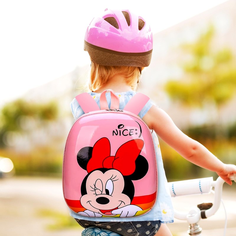 Forninc Minnie Backpack, Minnie Children's Backpack, Backpack, Minnie School Backpack,