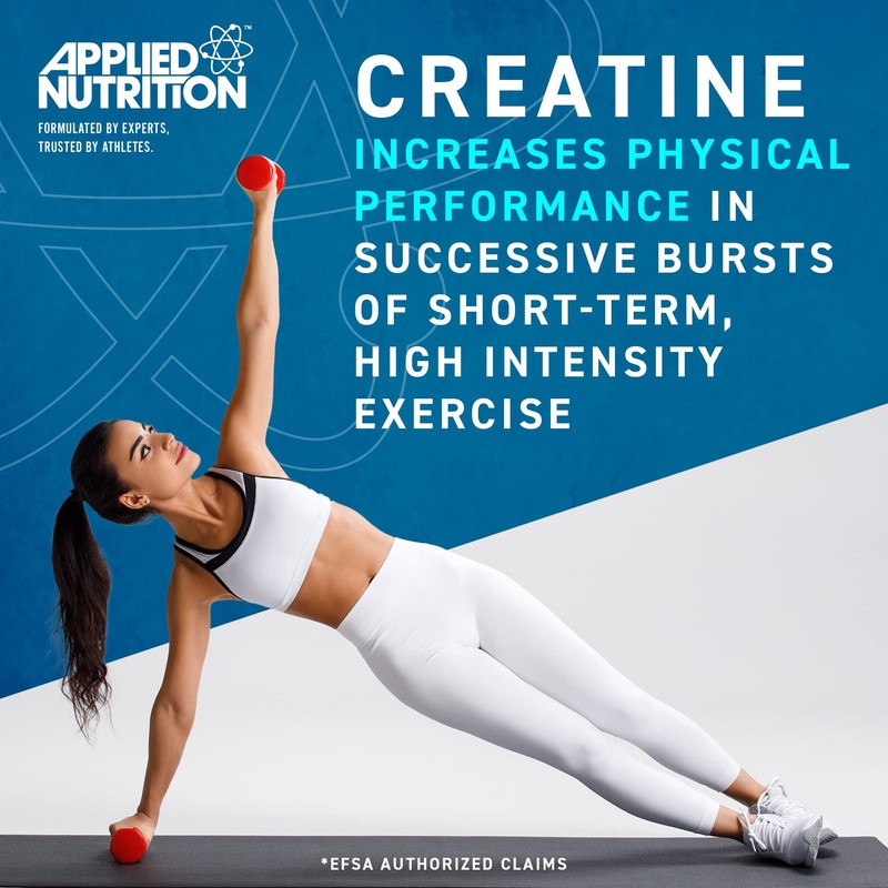 Applied Nutrition Creatine + 700ml Shaker | Creatine Monohydrate Micronized