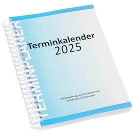 EICHNER Werkstatt-Terminkalender 2025 Terminplaner Servicetermine Reparatur