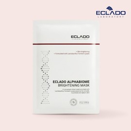Eclado Alpha Biome Brightening Mask Pack (27gx10 sheets) / 에끌라두 알파바이옴 브라이트닝 마스크팩 (27gx10매)