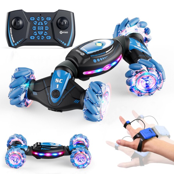 Contixo SC1A RC Car, 4WD Gesture & Remote Control Stunt