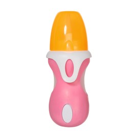 BABY born Interactive Bottle and Spoon 43 cm - Interactive Doll Bottle in Pink and White with Sound Function, 2 Interchangeable Attachments - Can be Used as a Bottle and Spoon