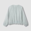 JAJU [JAJU] Women's Soft Shirring Cropped Jumper_Mint Grey