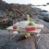 LS-LebenStil Wooden Picnic Table 38 x 28 cm Foldable Small