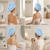 Microfiber Hair Drying Towel 2Pack, Large Size for Women, with