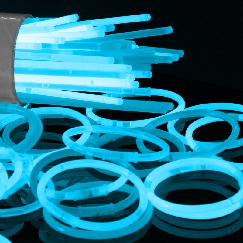 Glow Sticks Glow Bracelets 100 Premium Quality Glowsticks - Blue