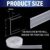 Treela Swing Doors Bathroom Seal 108 Inch Shower Door Strip