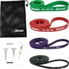 Sensei Power Bands 4 Stück Variable Widerstand Krafttraining Klimmzüge Gummi