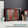 BrightRow Golf Pencil Display Case Holds 32 Round or Hexagonal