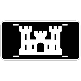 Army Corps of Engineers Novelty Car License Plate