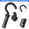 HINGTAI Pool Retriever Hook for Robotic Pool Cleaner Accessories, Black