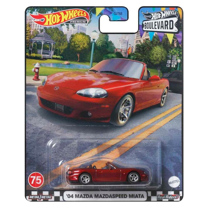 Mattel Hot Wheels HKF22 Boulevard - '04 Mazda Mazdasspeed Miata
