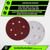 RODOPI RedDevil Sandpaper 150 mm Velcro Sanding Discs Grit 40-320