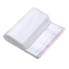 Yusland 600 Count - 6” X 8” Resealable Self Seal Clear Cello Cellophane Poly Bags for Packaging, Jewelry, Beans, Coins, Party Favors, Bulk