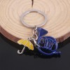 2 Pieces Horn Shaped Keychains, Retro Keychains, Decorative Metal Pendants,
