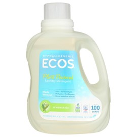 Earth Friendly Ecos Lemongrass Ultra Liquid Detergent ( 4x100 OZ)