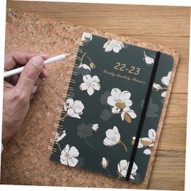 Tofficu Size Day Planner Student Planner English Monthly Calendar Essential for Daily Planning