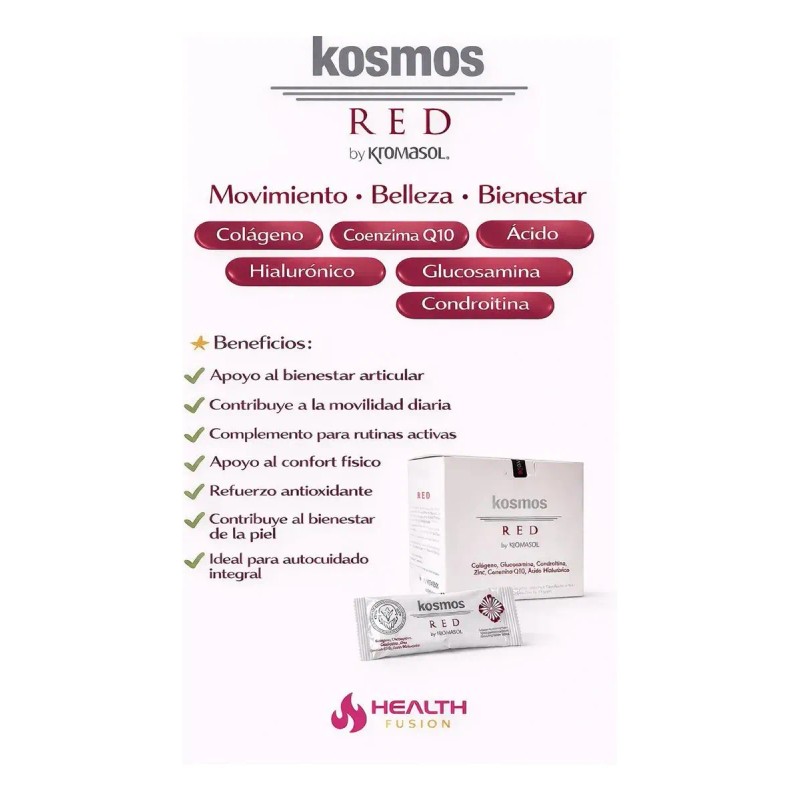 Kosmos Red Kromasol Sobres Colágeno Hidrolizado