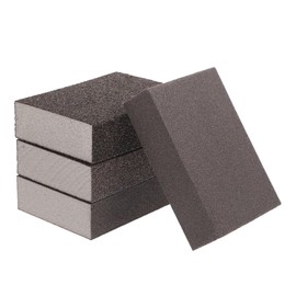 ABOOFAN 4pcs Clay Sanding Sponges Elastic Grinding Block for Woodworking Furniture and Crafts Grits Suitable for Wet and Dry Sanding and Flexible Design for Efficient Polishing