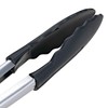 Lurch 1-Piece 30 cm All-in-One Tongs with Non-Stick Ends, Black