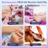 PELCAS Electric Nail Drills, 10 Speeds Cordless Nail File with