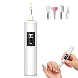 Electric Nail Drill,Cordless Nail Drill with LED Light,USB-C Charging,1PC