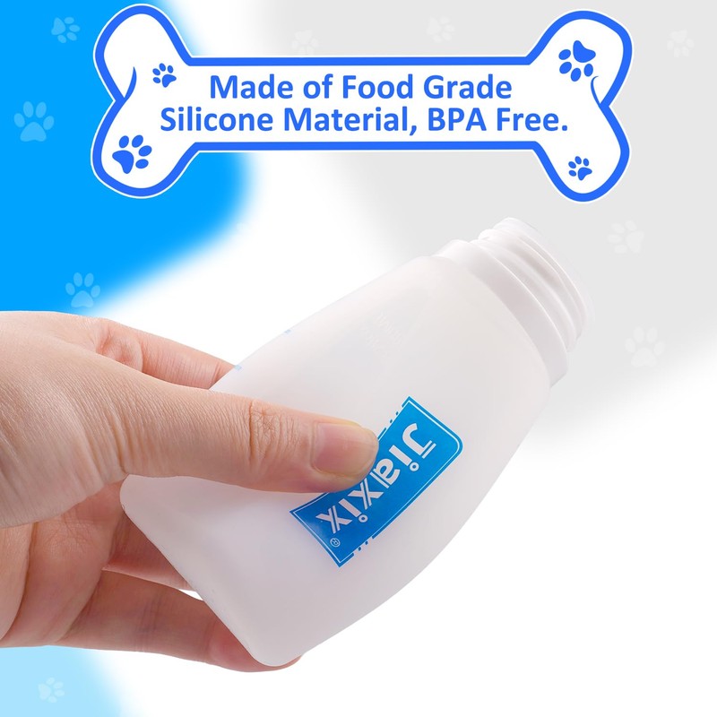 3 Pack Kitten Silicone Bottle Feeding Kit,Nipple & Feeding Kit