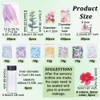 OLYCRAFT 6Pcs Sensory Bottles Kits 400ml Empty Plastic Sensory Bottles