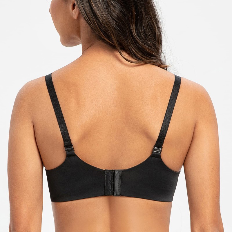 MELENECA Women's Full Coverage Underwire Support Plus Size Breastfeeding Nursing