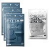 PITTA MASK REGULAR NAVY 3P 3 Pack with 2 Samples