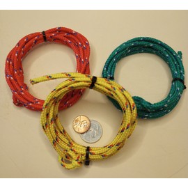ROOSTER CROWS X-SMALL LARIAT LASSO PRACTICE ROPE~  for Table Top "Original Cowboy Toy"