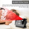 TNSLAND Projection Alarm Clock, Alarm Clock, Radio Alarm Clock with