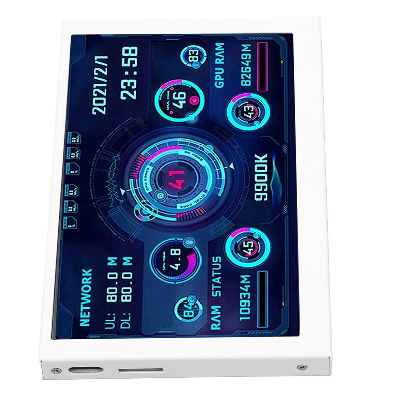 5in Computer Temp Monitor IPS USB Mini Screen PC Sensor