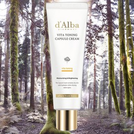Dalba Skin Moisture Skin Irritation Relief Nutritious Cream Vita Toning Capsule Cream 2 Tubes 55g / 달바 피부수분 피부자극완화 영양크림 비타 토닝 캡슐 크림 튜브형 2개 55g