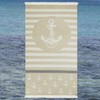 440s Pareo Beach Towel Anchor Sand Colour | MU-6530PA-A |
