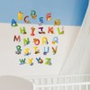 Wandkings Animal ABC English Alphabet Wall Sticker Set, 26 Stickers,