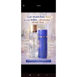 Set Anti Acne Y Manchas Polvo De Arroz Agua Micelar Terramar                                                                                          