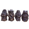 Viking Gnome Statue, Exquisite 1.97x2.36x3.94in Prevent Aging Viking Statue for