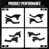 cooideamoto Brake Clutch Levers Hand Control Levers Kit Fit for