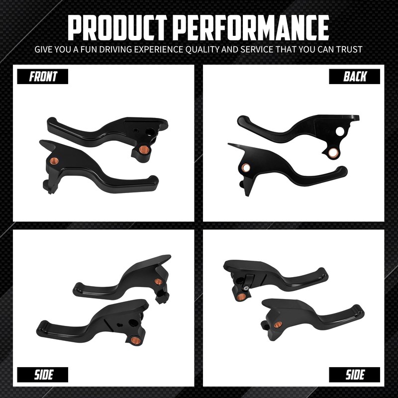 cooideamoto Brake Clutch Levers Hand Control Levers Kit Fit for