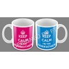 Keep Calm I'm The Godmother/Godfather Set of Two Ceramic White