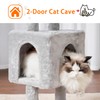 Heybly Cat Tree, 39.4 Inches Tower Condo with Scratching Post,