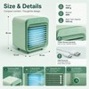 Portable Mist Cooling Fan for Desk – USB Rechargeable Mini