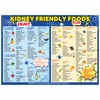 SAVITA Kidney Friendly Food List Chart Fridge Magnet, 14x10 Inch