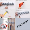 HYRIXDIRECT Broom Hanger Wall Mount Broom and Mop Organizer Wall