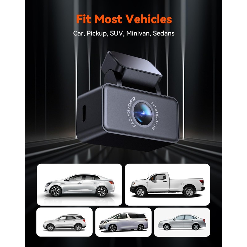 Rear Camera Set for VANTRUE E360/E2 Dashcam