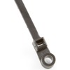 Screw Mount 8", 50 lb. UV Black Cable Ties -
