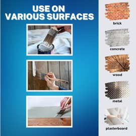 Cutting Edge Professional Premium Quality SRT Synthetic Filament Paint Brushes - 4" - Wooden Ergonomic Grip Beavertail Handle - Suitable for All Paints, No Breaking-In Required (4" / 100mm)