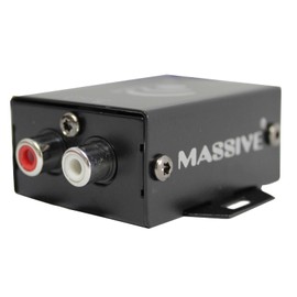 Massive Audio Hi-Low | Car Audio High Level Speaker Signal to Low Level RCA Converter, High to Low Level Signal